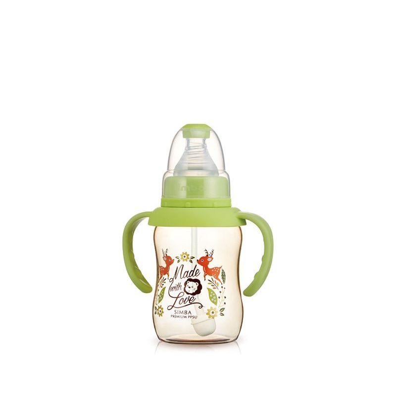 Simba Dorothy Wonderland PPSU Standard Neck Feeding Bottle With Handle 150ml