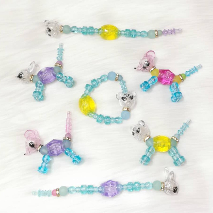 Mainan Gelang Magic Gelang Pets Murah/MAGICAL TWISTY PETZ BRACELET Twisty Pets Funny Creative DIY Animal Magic Tricks MAINAN GELANG