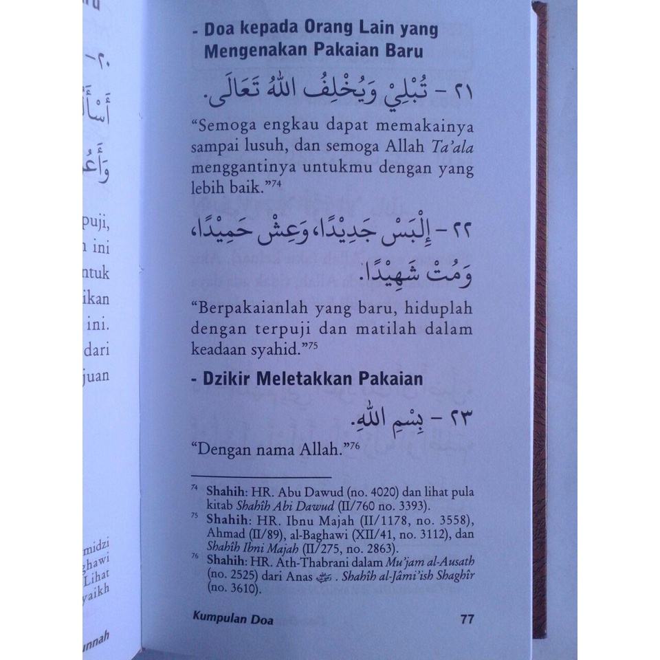 Kumpulan Doa Dari Al Quran dan As Sunnah Original Yazid bin Abdul Qadir Jawas - Pustaka Imam Asy Syafii-3