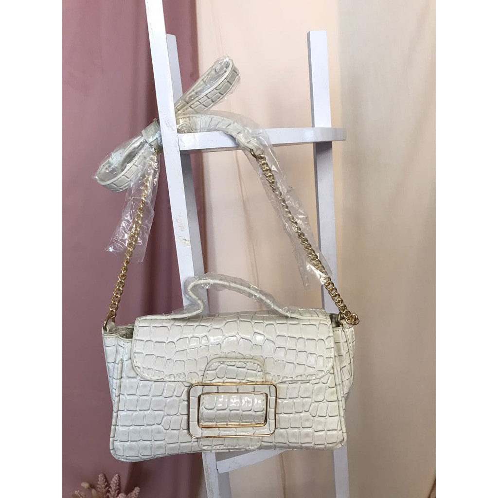 [7.7 Boombastis Sale⚡] - TAS SELEMPANG WANITA Z309 MOTIF CROCO SLING BAG PREMIUM IMPORT