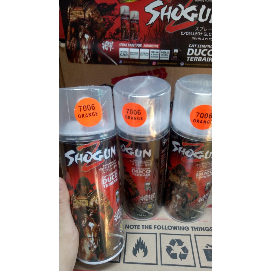 pilox pilox cat semprot duco shogunz pilok shogun z stabilo orange 7006 400cc