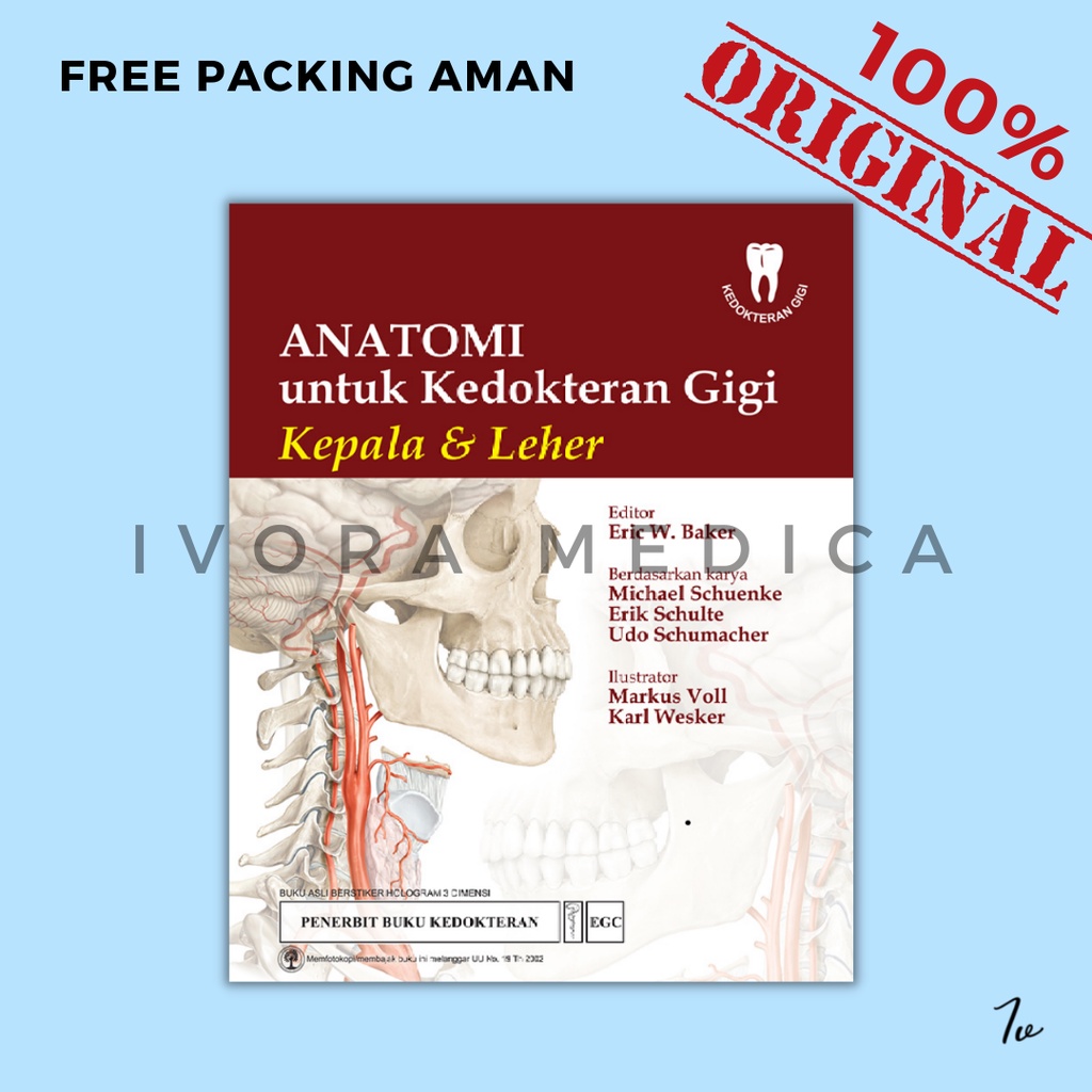 EGC Anatomi untuk Kedokteran Gigi Kepala & Leher