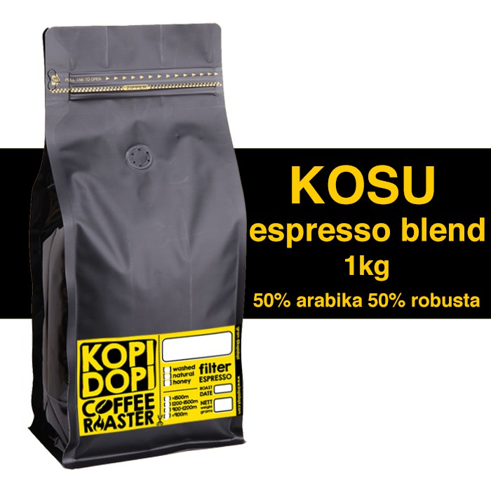 

Kopi Espresso Blend KOSU 50:50 1kg 1 kg kilo