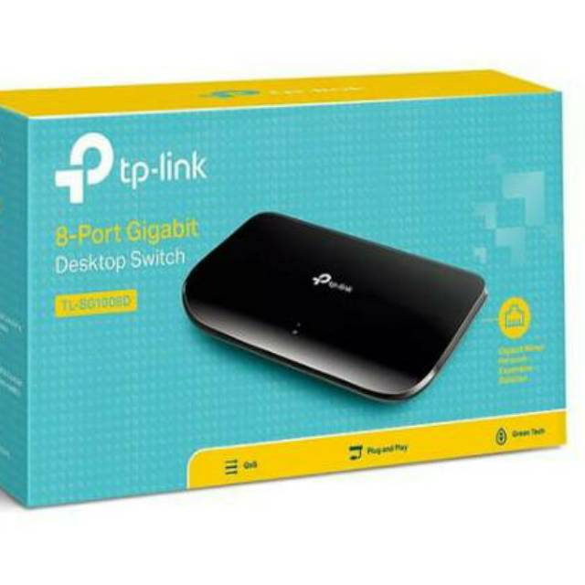 TP-LINK TL-SG1008D 8-Port Gigabit Desktop Switch