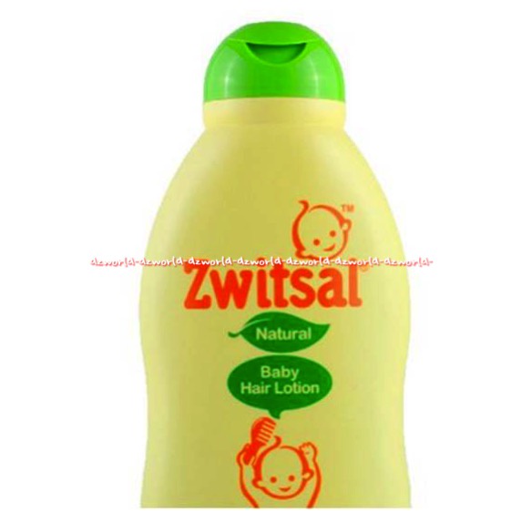 Zwitsal Natural Baby Hair Lotion 200ml Mengandung Aloe Vera Membantu Pertumbuhan Rambut Bayi losion Rambut Bayi