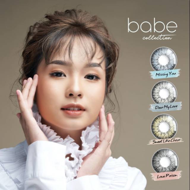 GROSIR ( 20.500 ) SOFTLENS X2 BABE BIG EYES 16MM ( NORMAL ) BY EXOTICON