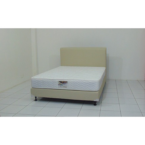 Spring Bed Guhdo New Prima 160 x 200 Cream HB - Abel Full Set