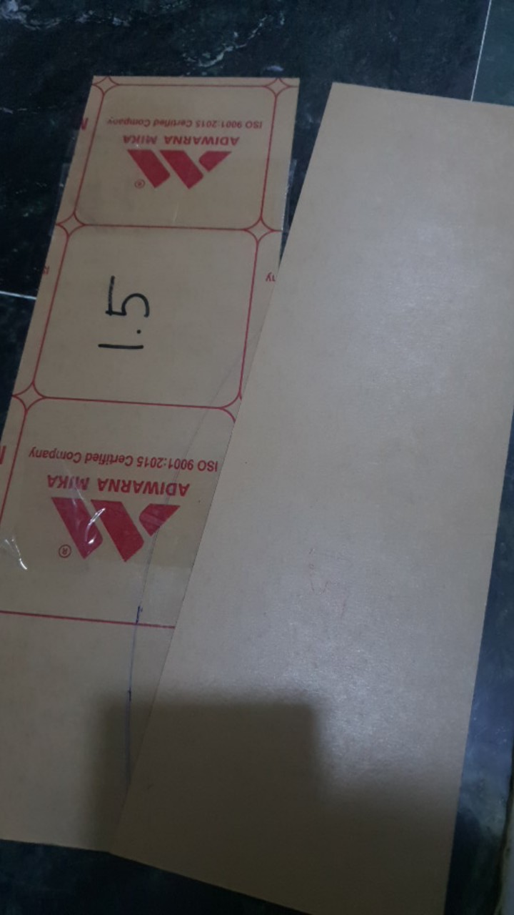 Akrilik Lembaran 1.5mm Bening Putih Susu Ukuran Custom -  Mika Acrylic Murah