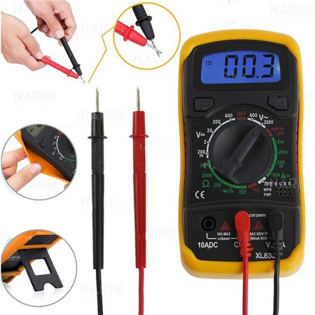 Paling Laku Digital Multimeter AC/DC Voltage Tester Mini XL830L - Digital Multitester XL-830L