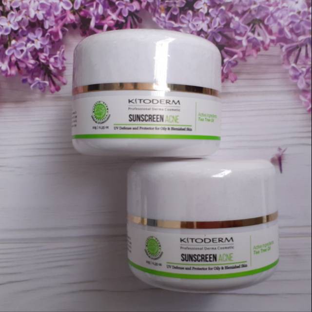 KITODERM SUNSCREEN ACNE | KITODERM SUNSCREEN ACNE | SUNBLOK KULIT BERJERAWAT