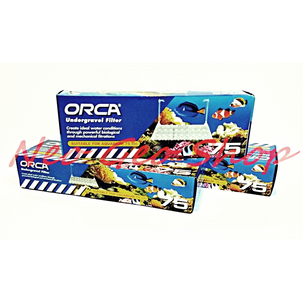 Under Gravel Orca 75 Cm  Undergravel Filter Aquarium Akuarium Filter Dasar Aquascape Murah