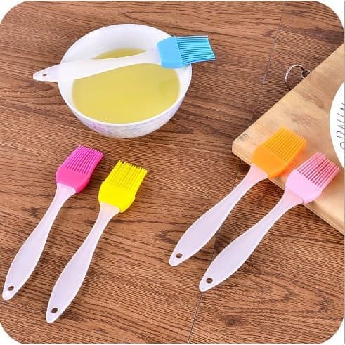 Kuas Silikon Roti Mentega Bumbu Food Brush Silicone / Kuas Masak Silikon