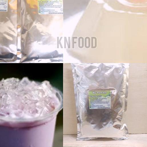 

Jelly konyaku regular kemasan 1 kg -powder jelly reguler