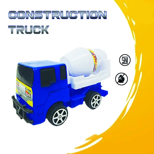 Mainan Anak Truck Contrucstion / Mainan Truck Metro Builder 3PC 6335