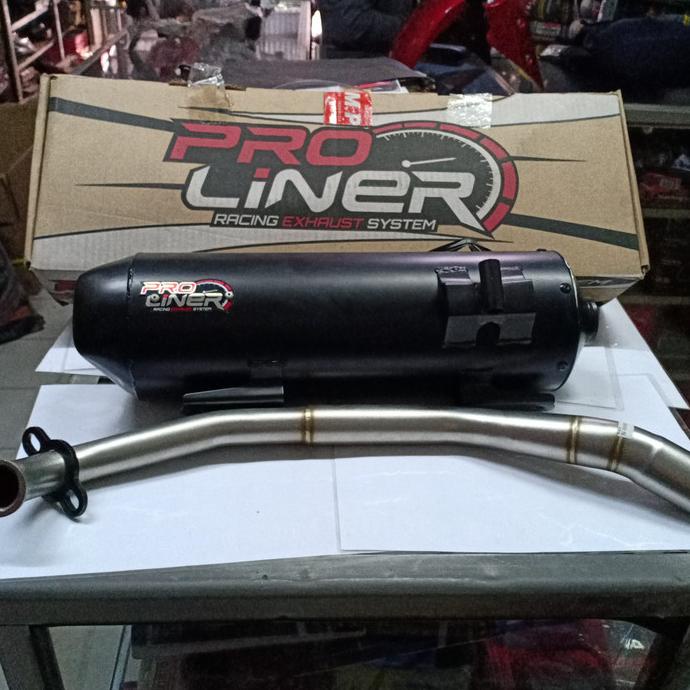 Knalpot Proliner tipe Silent Nmax/Nmax new/Aerox