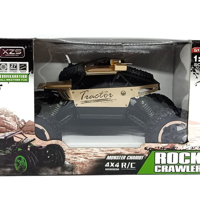 RC Rock Crawler Monster Chariot 4x4 | Mobil Remote Offroad 4WD