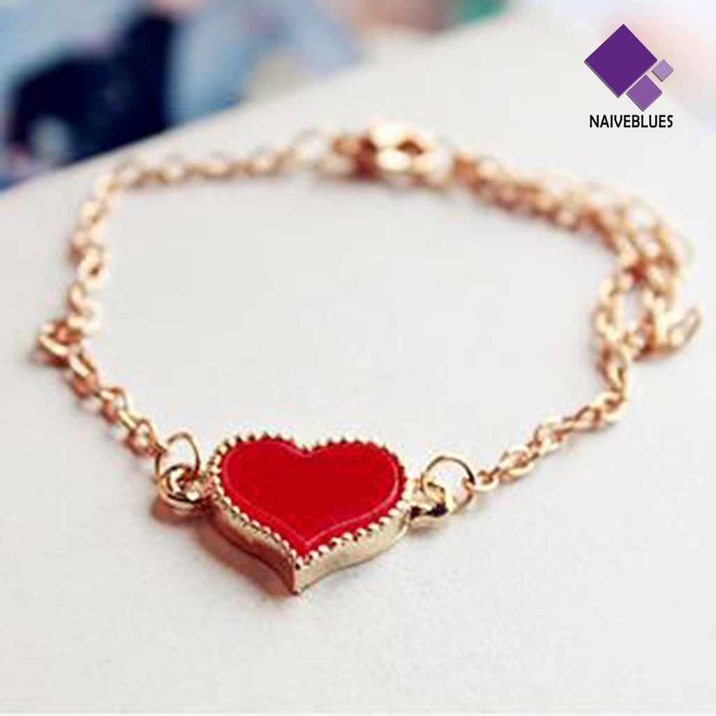 Gelang Bentuk Hati Untuk Wanita