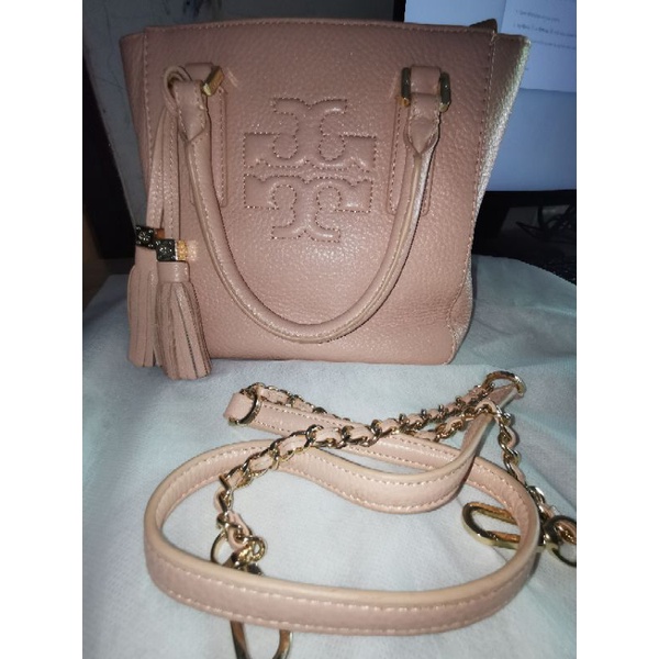 Preloved Tory burch Thea mini bucket