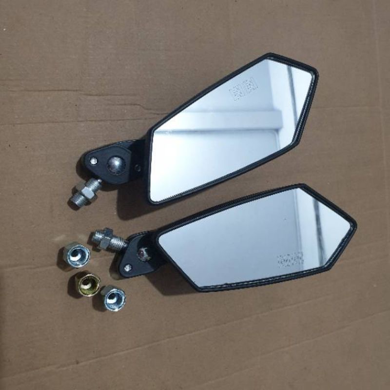 Spion Model Koso Tanduk Tangkai Besi Vario 125-150 Beat Nmax Aerox Vixion