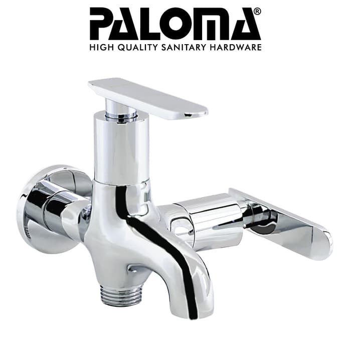 PALOMA FCP 1676 Keran Cabang Shower Bak Mandi Double Tembok Kran Air