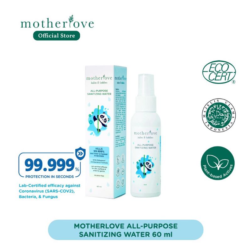 Motherlove All Purpose Sanitizing Water 60 ml