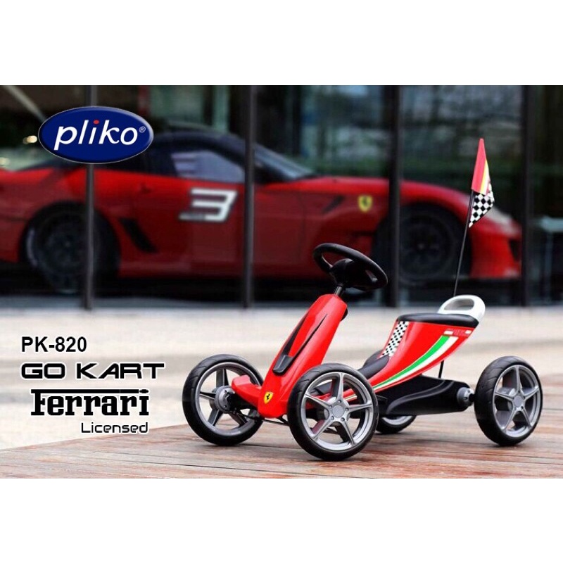 Ride On Go Kart Ferrari PK-820 - go Kart Ferrari Licensed