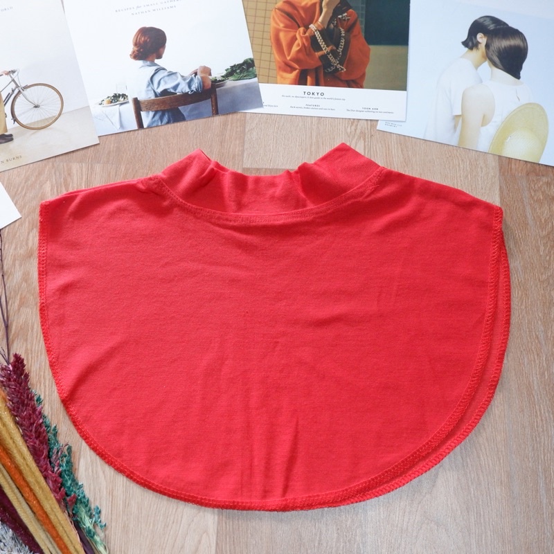 Manset Leher Bahan Kaos Termurah-Red