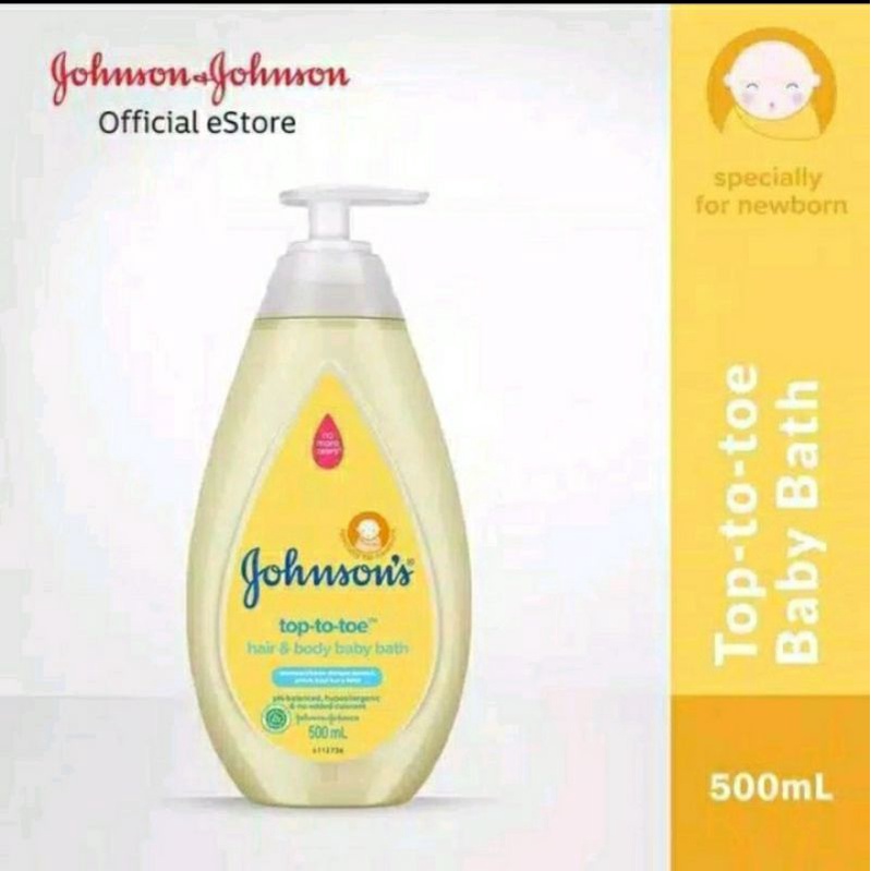 Johnson's Baby Bath Top To Toe Wash 500ml/Sabun dan shampo baby