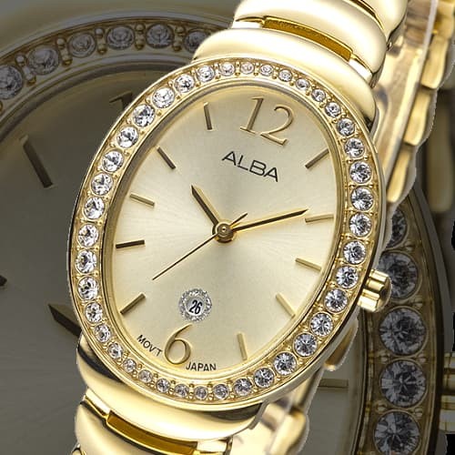 Jam Tangan Wanita Alba AH7L44 AH7L44X1 / ALBA AH7L40X1 Original Garansi Resmi 1 Tahun