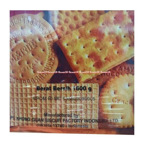 Khong Guan Top Biscuit Assortment Biskuit Aneka Rasa Khongguan 1600gr