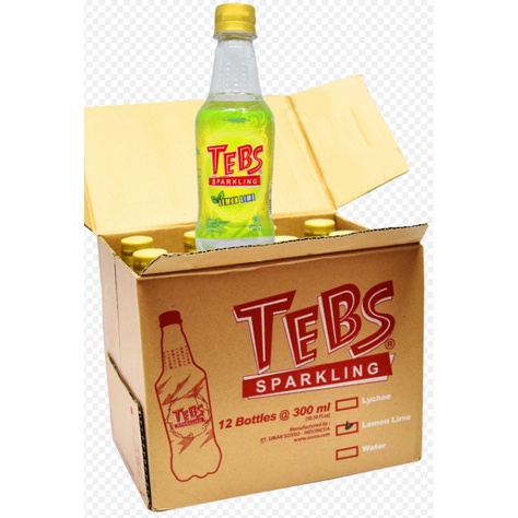 

TEBS SHOCKING SODA MINUMAN TEH BERSODA UKURAN 300ML 1 KARTON ISI 12 BOTOL ORIGINAL SOSRO (FREE ONGKIR SBY)