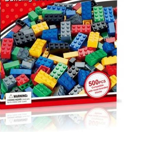 ✫ MAINAN ANAK BALITA LEGO BUILDING BLOCK 500 PCS BONGKAR PASANG MAINAN EDUKASI PUZZLE LEGO BLOK ➪