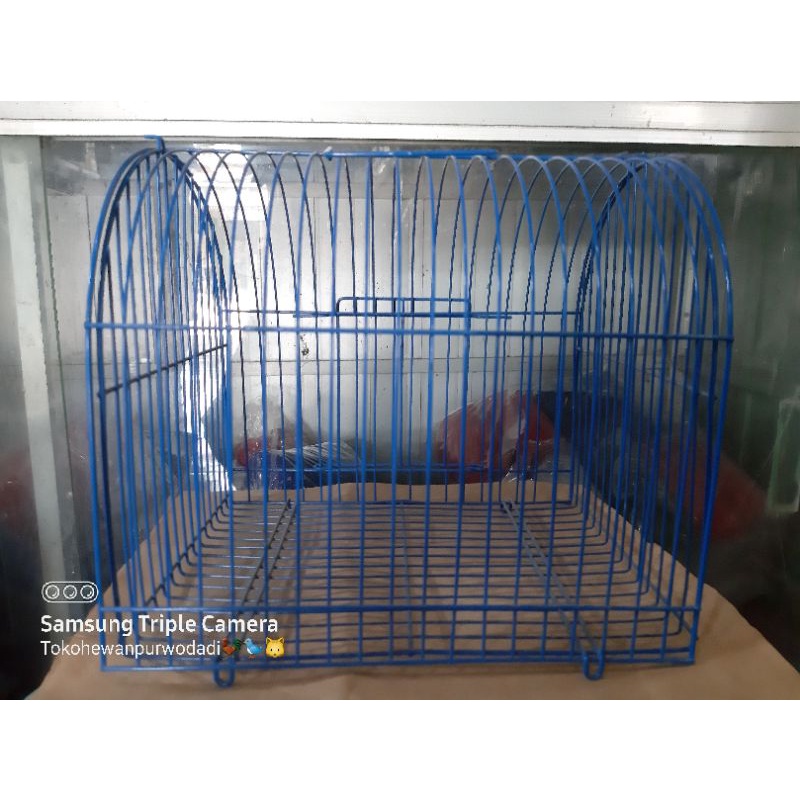 Kandang besi kecil lovebird / kandang lovebird travel / untulan besi kecil / kandang lovebird kecil