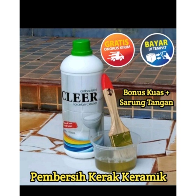 CLEER pembersih kerak keramik