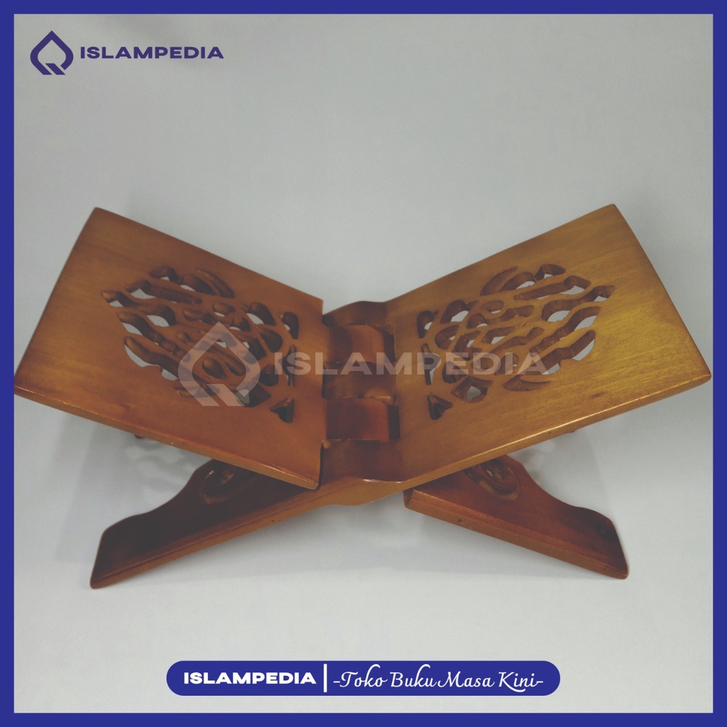 Rekal Alquran MODEL UKIR 18cm | Rekal, Dudukan, Tatakan Alquran