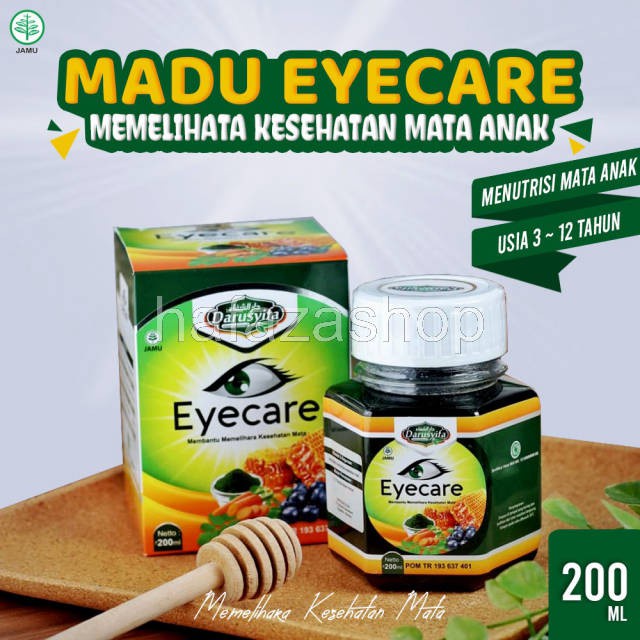 MADU EYECARE OBAT MATA HERBAL VITAMIN MATA ANAK MADU MATA MINUS PLUS SILINDER KATARAK ORIGINAL BPOM