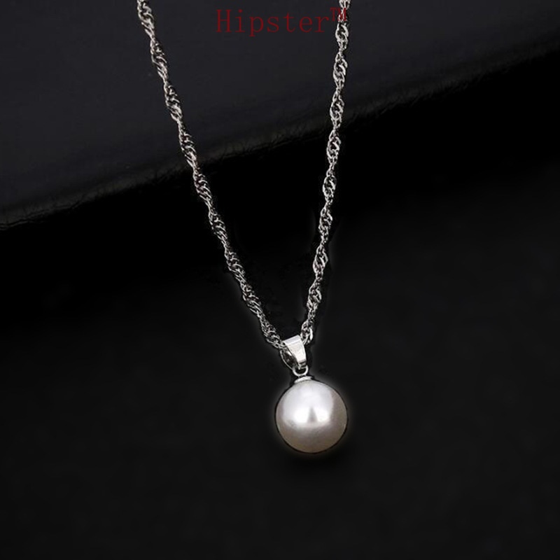 Hot Sale Natural Freshwater Pearl Pendant Japanese and Korean Simple Necklace