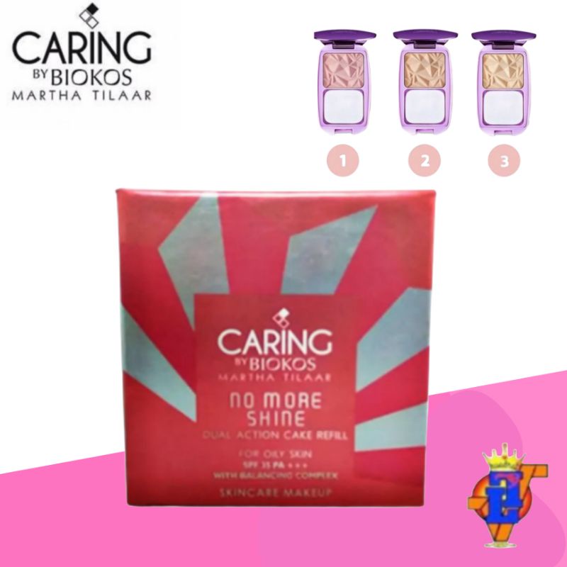 CARING BY BIOKOS Brightening Moist Dual Action Cake Refill 10gr