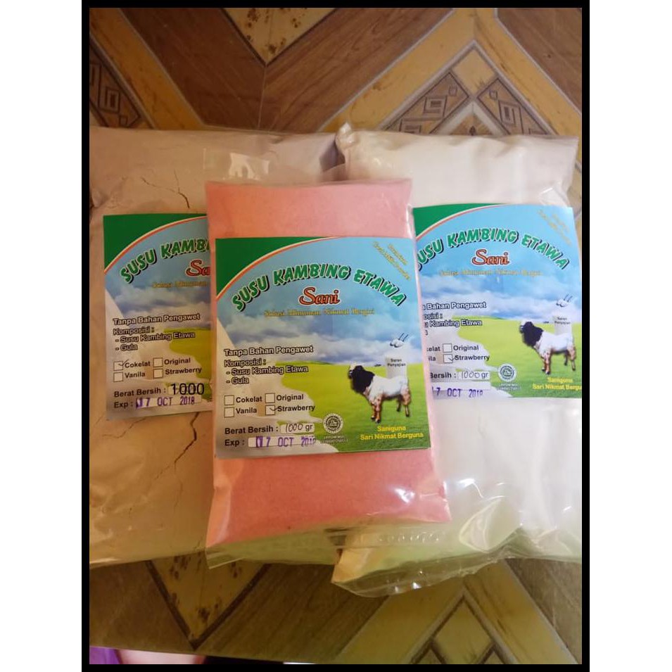 

Terjamin SUSU KAMBING ETAWA BUBUK grade 1 1000gr - Original