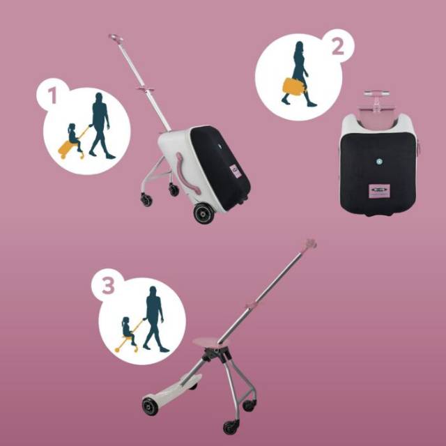 Micro Eazy Luggage - Koper &amp; Trike 3in1