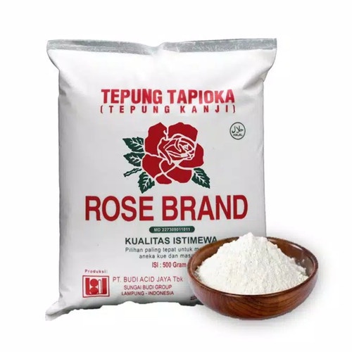

Tepung Tapioka Rose Brand 500 gram - Tepung Kanji