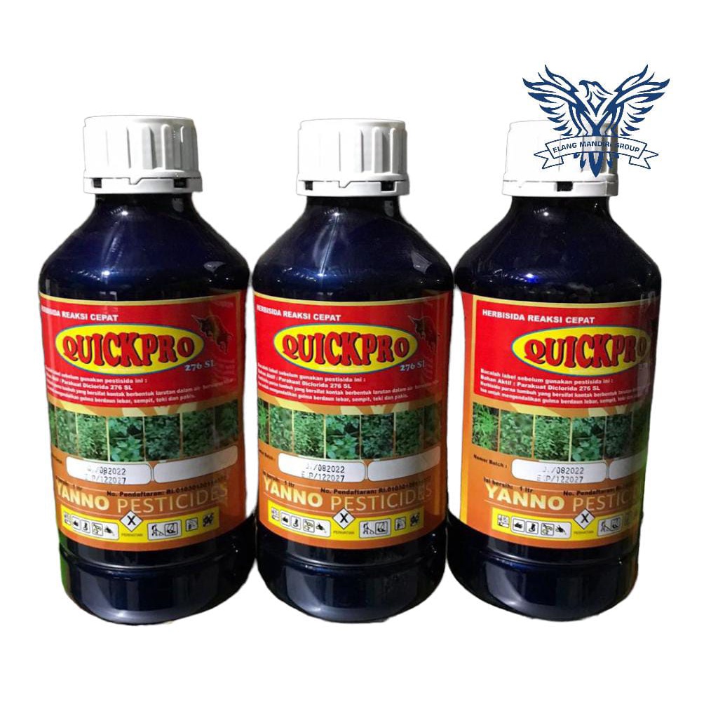 QUICKPRO 1 LTR HERBISIDA PEMBASMI RUMPUT REAKSI CEPAT GRAMOXON 1 ltr