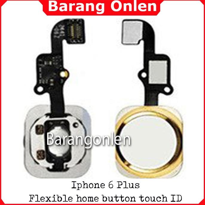 Iphone 6 6 plus home button flexible fingerprint tombol tengah Sae