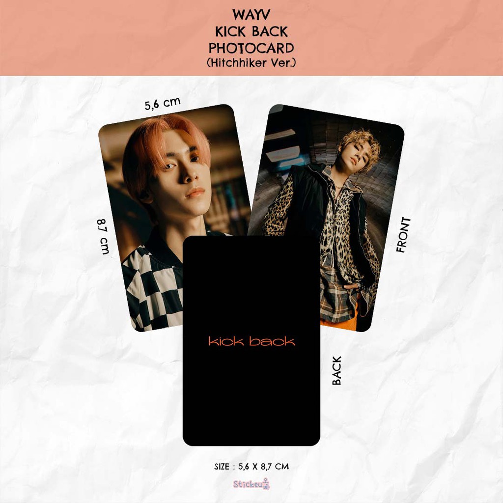 Photocard Wayv Kick Back (Hitchhiker Ver.)