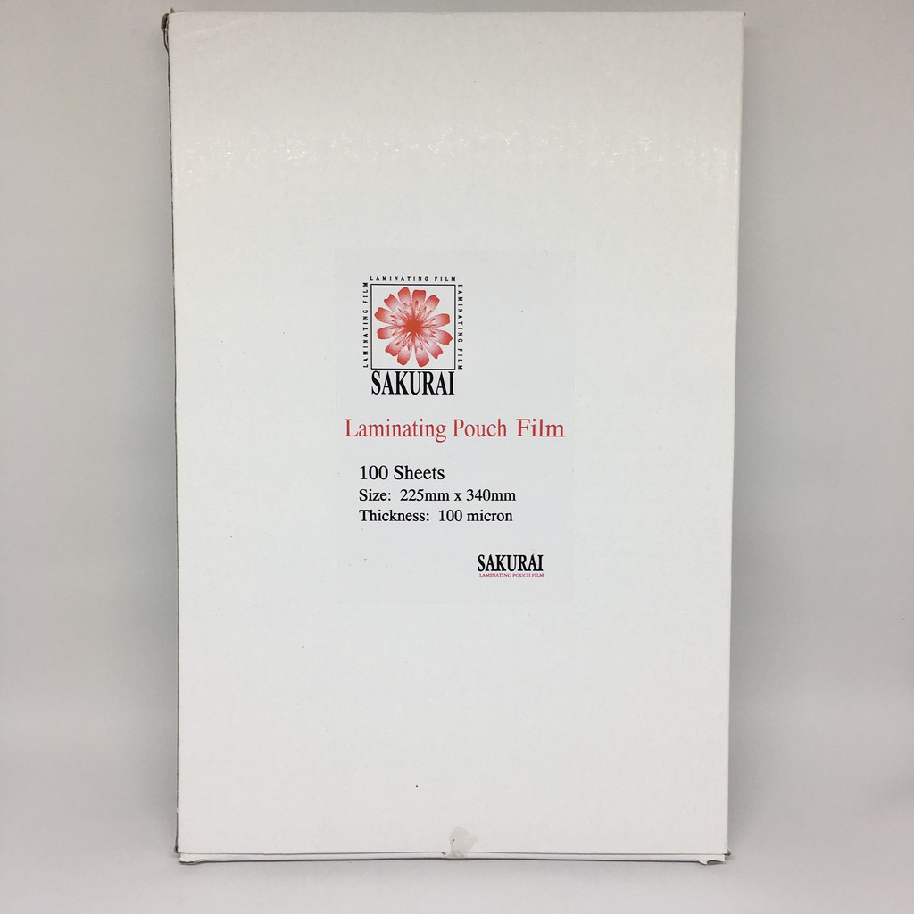 Plastik Laminating Merk Sakurai Ukuran Folio