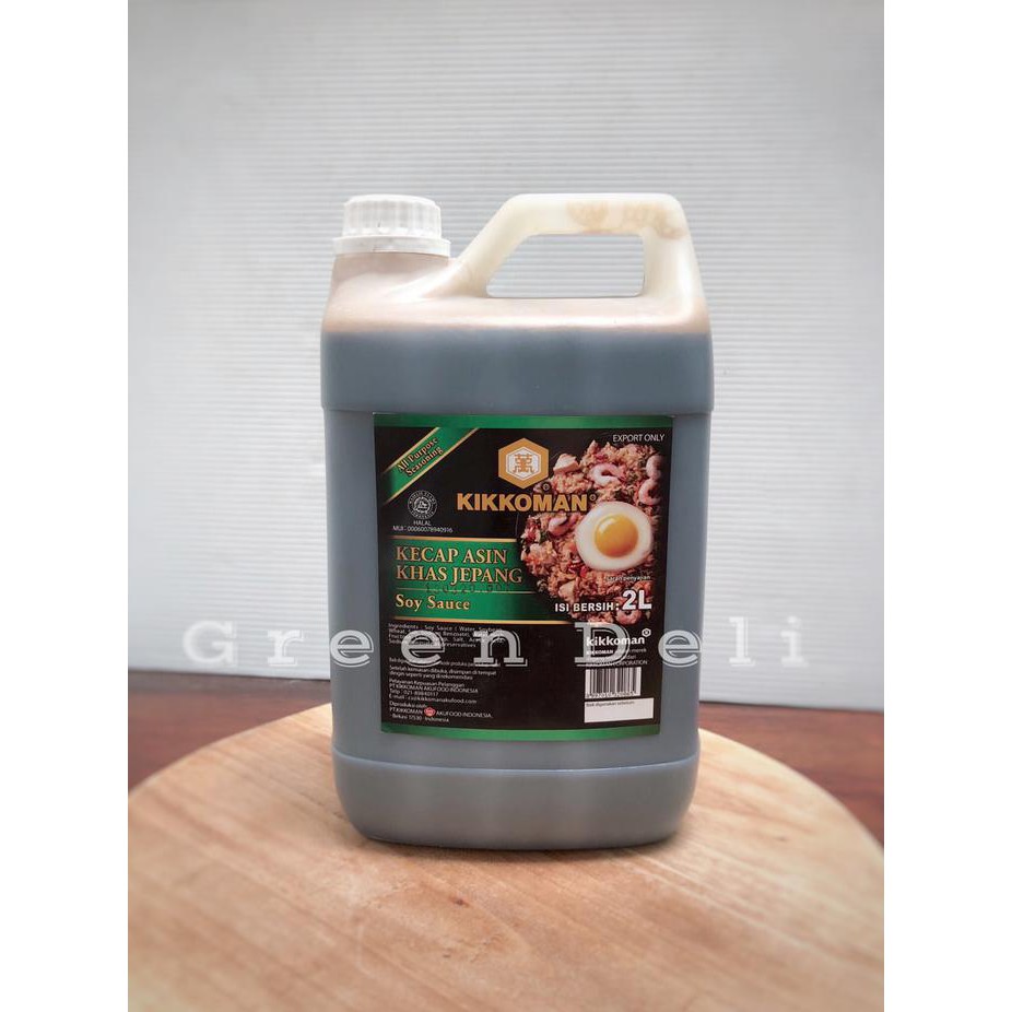 

SOYU KIKKOMAN SOY SAUCE ALL PURPOSE KECAP ASIN HALAL 2LITER
