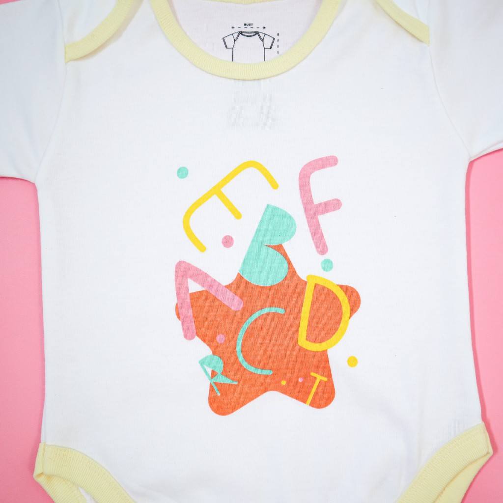 Obaby Jumper Bodysuit (0-12bulan) - Alphabet