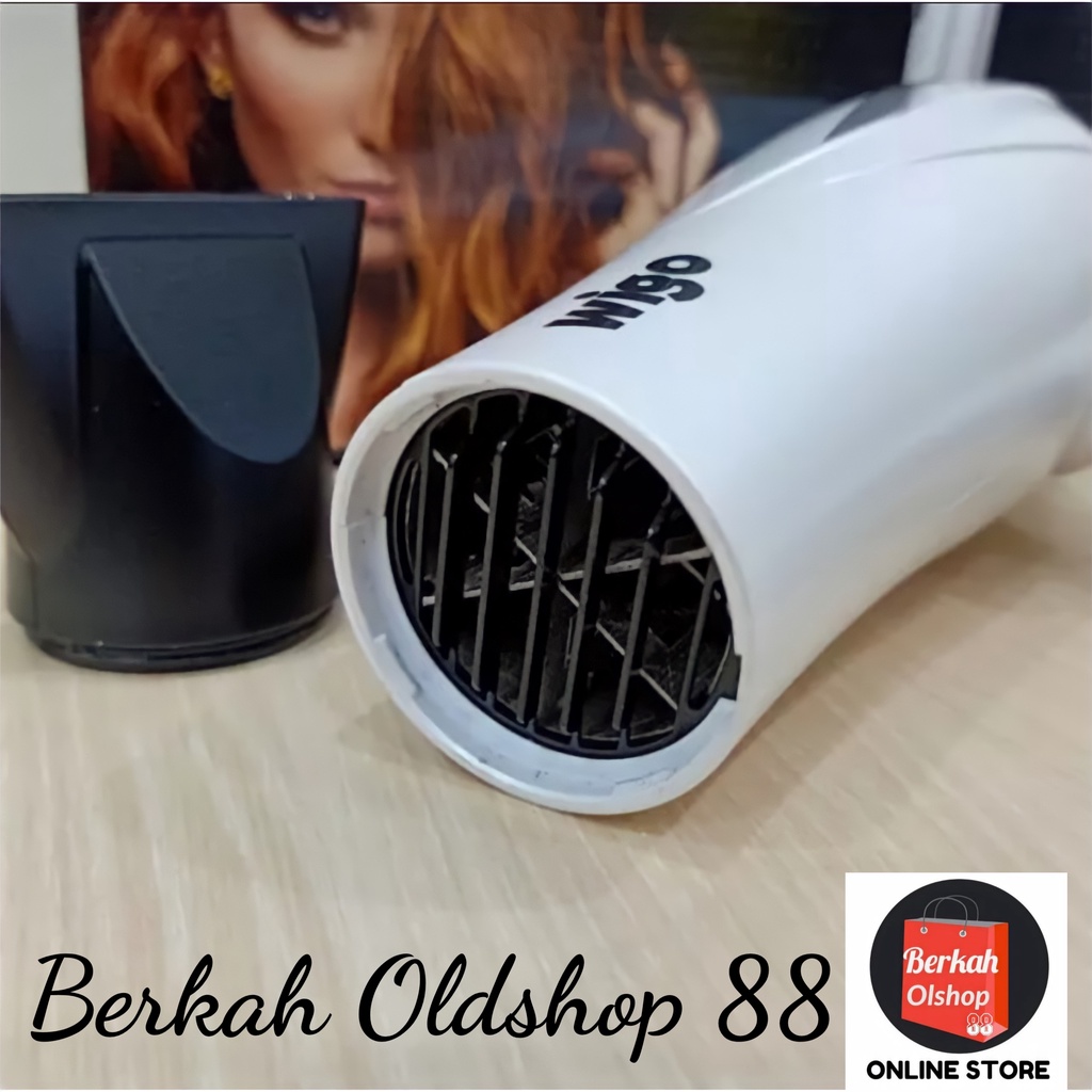 Berkah Oldshop 88 - Wigo W-810/811 Hair Dryer Besar Hot and Cool Pengering Rambut Salon 900 WAT