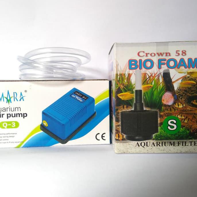 Baru Paket Filter Aquarium Toples Bulat Dan Mini Aquarium Kecil Lengkap Original