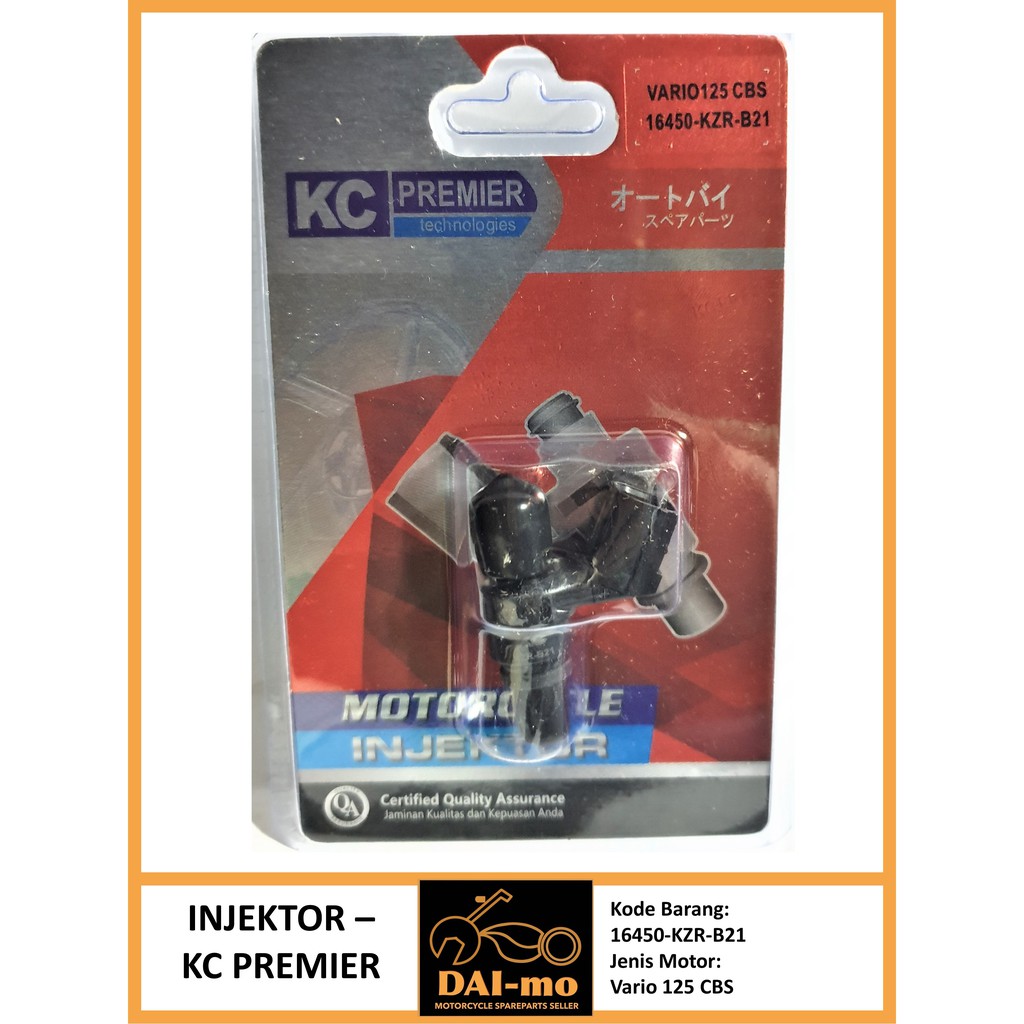 Injektor Vario 125 CBS/ Injector Vario 125 CBS (KC Premier) 16450-KZR-B21